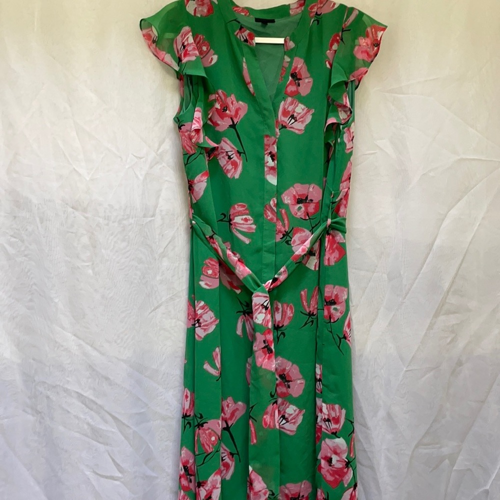 Who What Wear Floral Print Dress